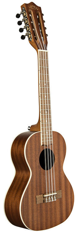 Lanikai Mahogany Series 8-String Tenor Ukulele with Padded Gig Bag, Natural Satin Finish — view 3