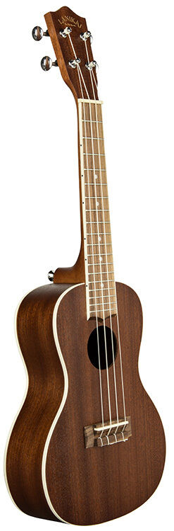 Lanikai Mahogany Series Concert Ukulele with Padded Gig Bag - Natural Satin Finish — view 3