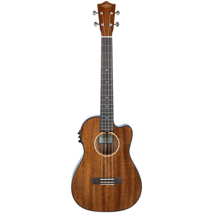 Lanikai Mahogany Series All Solid Baritone Electric Ukulele with Fishman Kula Preamp and Case