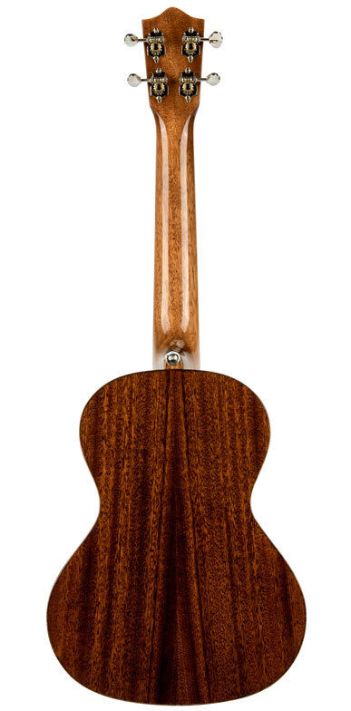 Lanikai All Solid Mahogany Tenor Ukulele with Natural Satin Finish and Foam Case — view 2