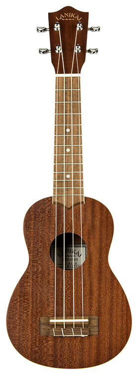 Lanikai Mahogany Series Soprano Ukulele with Padded Gig Bag - Natural Satin Finish