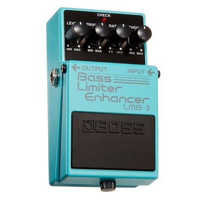 BOSS LMB-3 Bass Limiter/Enhancer Pedal - Dynamic Range Control with Threshold & Ratio Knobs — view 3