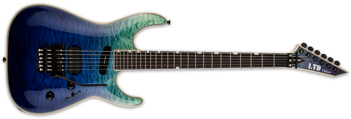 ESP LTD MH-1000HS Violet Shadow Fade Electric Guitar