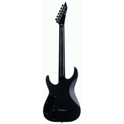 ESP LTD MH-1000NT Bold Binding Black Satin Electric Guitar — view 2