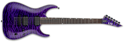 ESP LTD MH-1000Nt In See Thru Purple — view 2