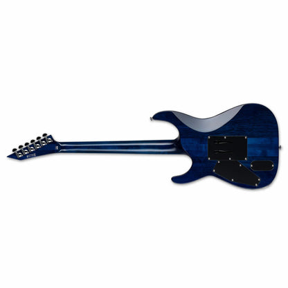 LTD MH-1000 Electric Guitar in Black Ocean Finish with Quilted Maple Top and Fishman Fluence Modern Humbuckers — view 2