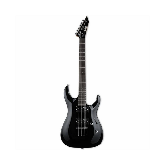 LTD MH-10 Black Electric Guitar Kit with Gig Bag