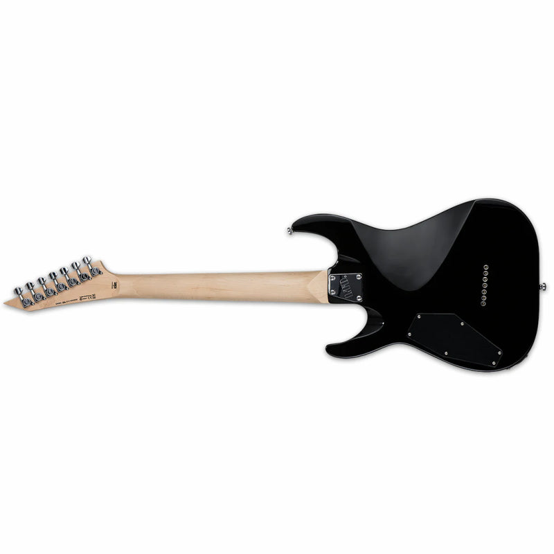 LTD LMH-17 7 String Electric Guitar Kit with Gig Bag - Black Finish — view 2