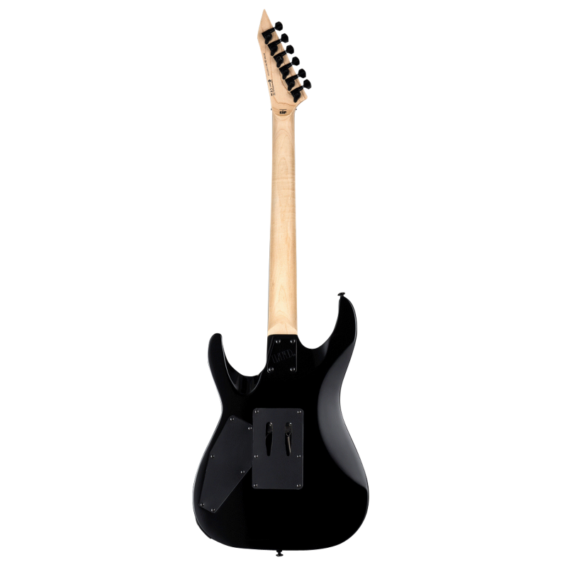 LTD MH-200 Electric Guitar Black Finish with Floyd Rose Tremolo and ESP Designed Pickups — view 2
