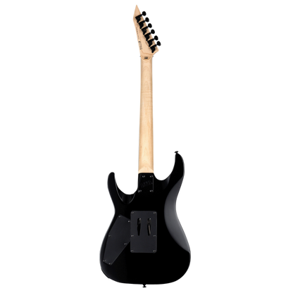 LTD MH-200 Electric Guitar Black Finish with Floyd Rose Tremolo and ESP Designed Pickups — view 2