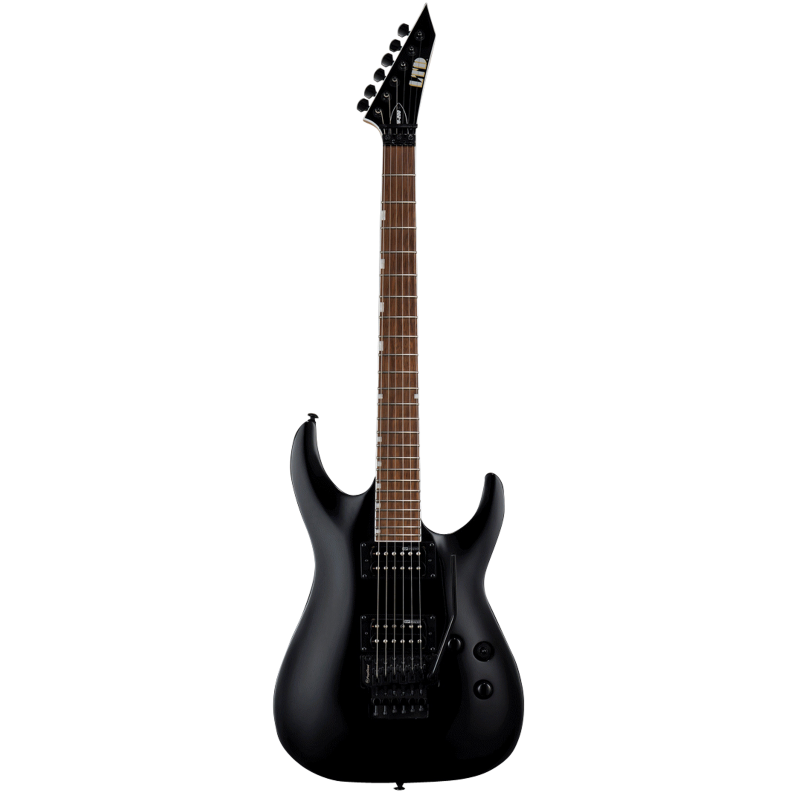 LTD MH-200 Electric Guitar Black Finish with Floyd Rose Tremolo and ESP Designed Pickups