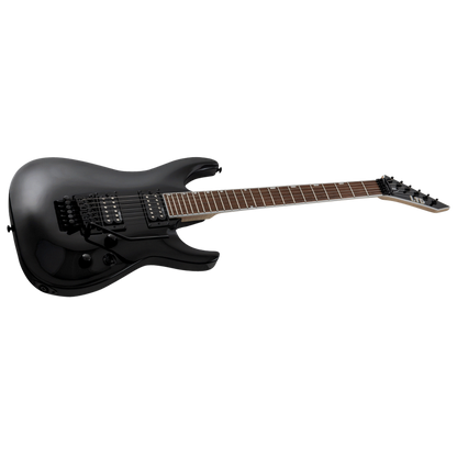 LTD MH-200 Electric Guitar Black Finish with Floyd Rose Tremolo and ESP Designed Pickups — view 3