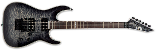 ESP LTD MH-230QM Electric Guitar FR See Thru Black Sunburst