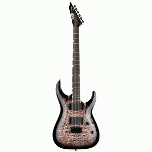 ESP LTD MH-400HT QM See Thru Black Sunburst Electric Guitar
