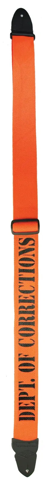 Lm Products 2 Inch Guitar Strap - Poly Dept of Corrections Design