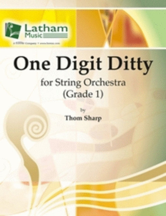 One Digit Ditty String Orchestra Score/Parts Book