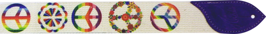 Lm Products Miss Alexis Series Peace Guitar Strap