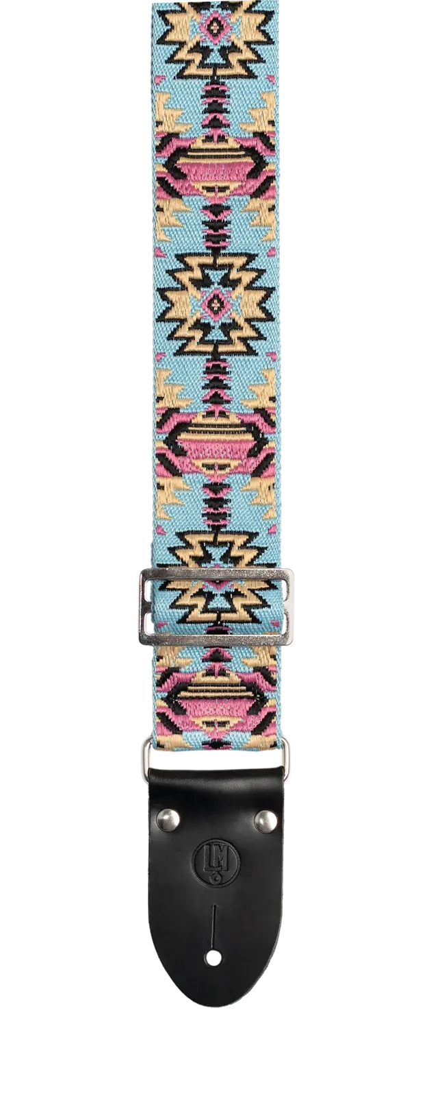 LM 2in Azteca Strap - Blue Aztec Pattern — view 2
