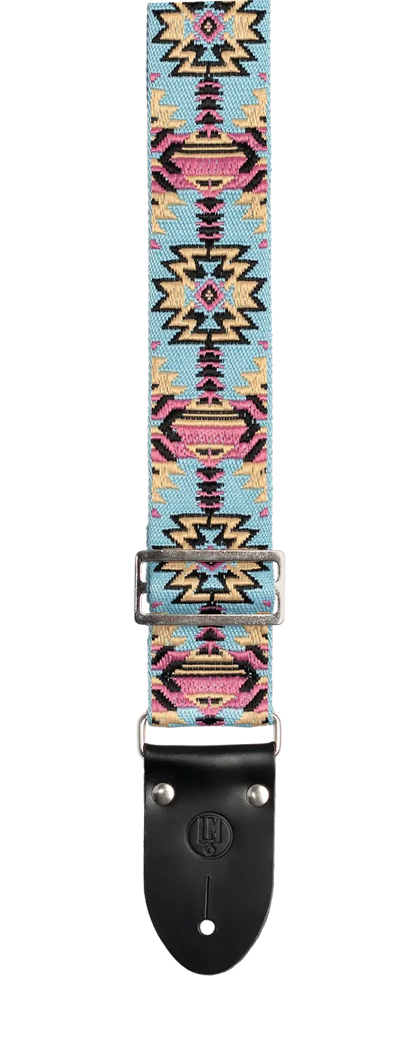 LM 2in Azteca Strap - Blue Aztec Pattern — view 2