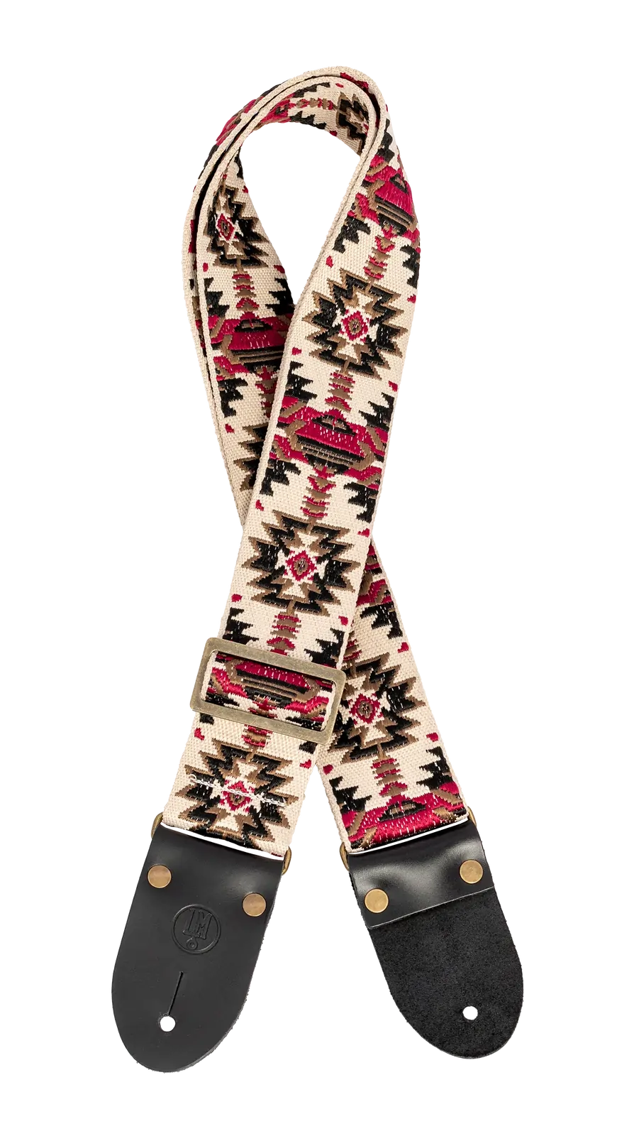 LM 2in Azteca Strap - Red Aztec Pattern