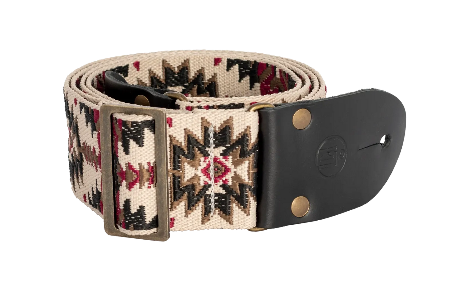 LM 2in Azteca Strap - Red Aztec Pattern — view 4