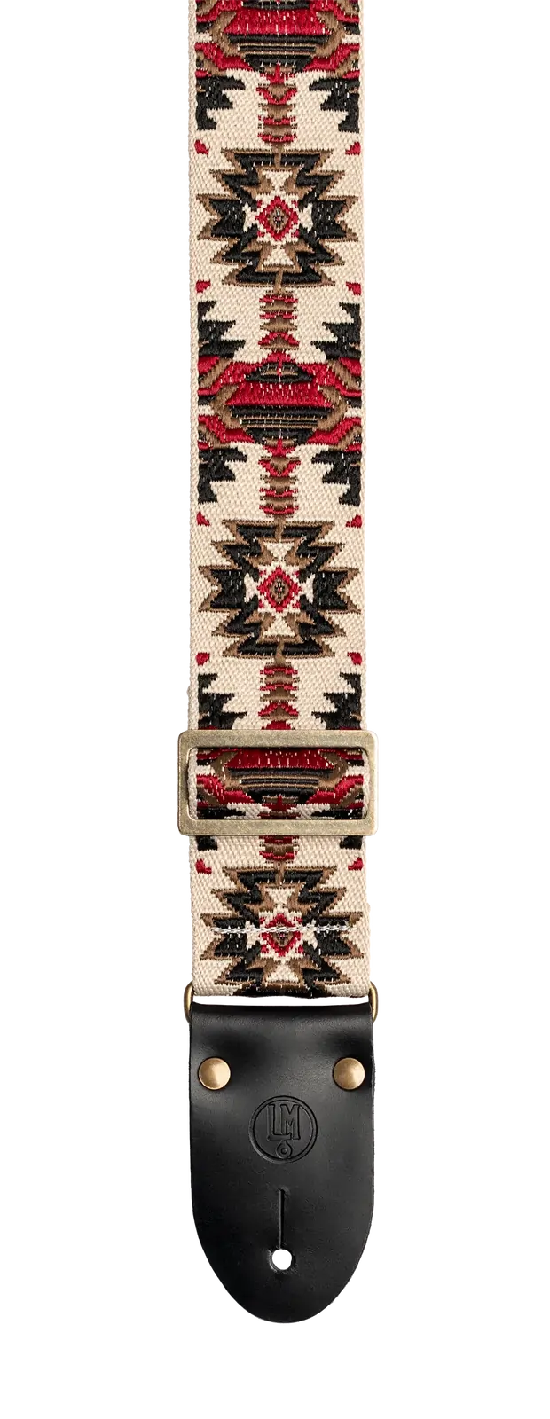 LM 2in Azteca Strap - Red Aztec Pattern — view 2