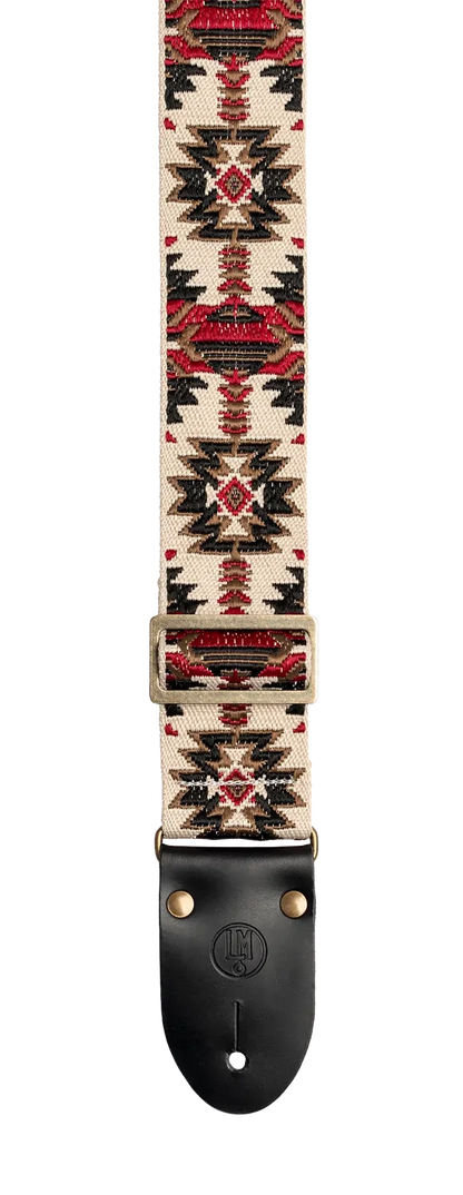 LM 2in Azteca Strap - Red Aztec Pattern — view 2