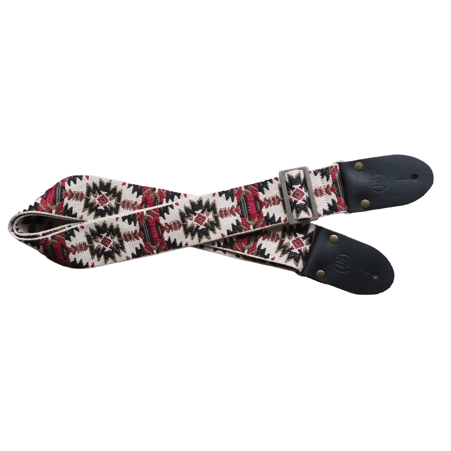 LM 2in Azteca Strap - Red Aztec Pattern — view 3