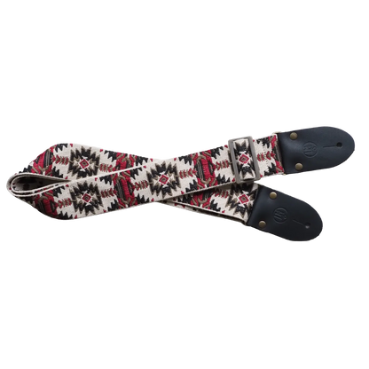 LM 2in Azteca Strap - Red Aztec Pattern — view 3