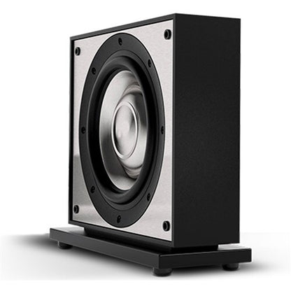 Aaros ACS10-UT Ultra-Thin Subwoofer White/Silver finish Leon Speakers