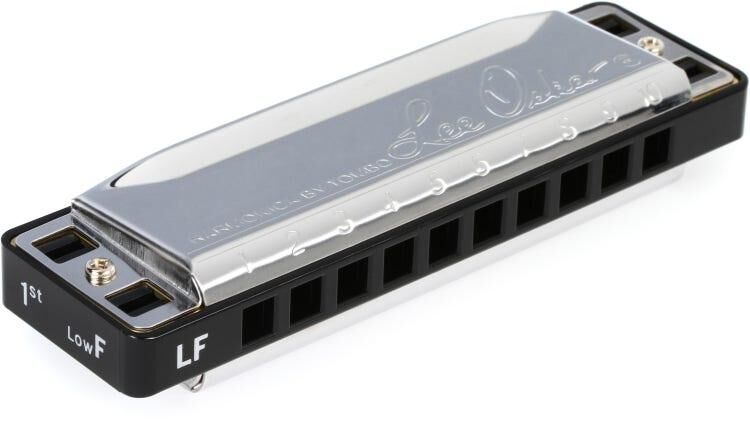 Lee Oskar Major Diatonic Harmonica in Low F, 10 Holes — view 2