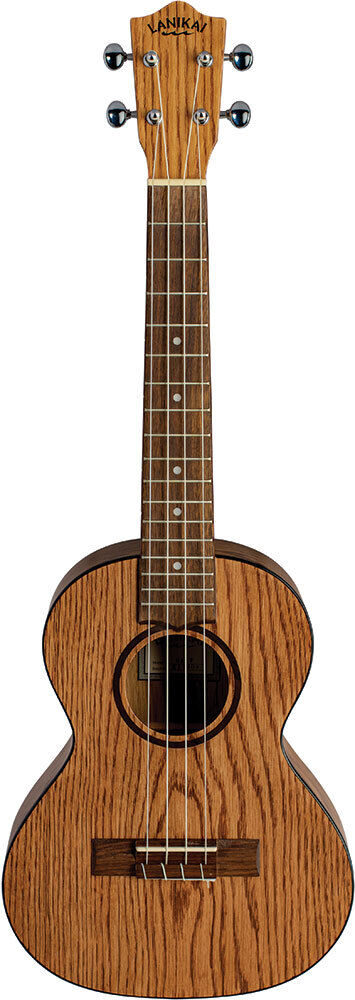 Lanikai Oak Series Tenor Ukulele with Natural Satin Finish and Gig Bag