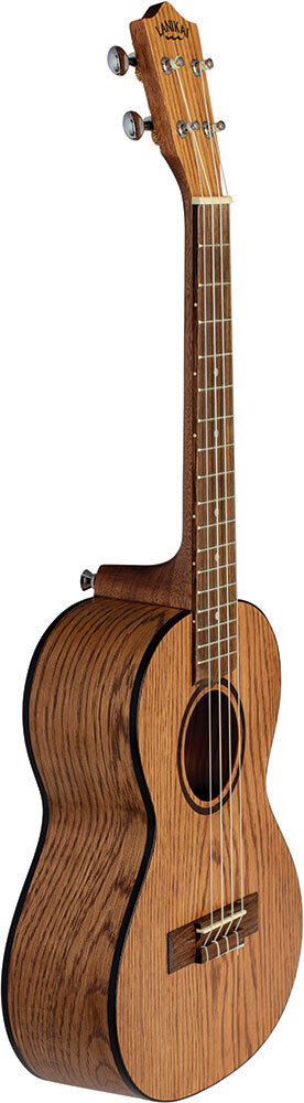 Lanikai Oak Series Tenor Ukulele with Natural Satin Finish and Gig Bag — view 3