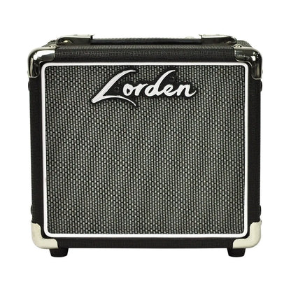 Lorden 10 Watt Guitar Busking Amplifier with Record & Playback, USB, SD Card, Line In, Battery & Mains Power Options
