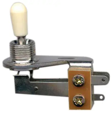 AMS LP04H Toggle Switch L Shape Creme Knob