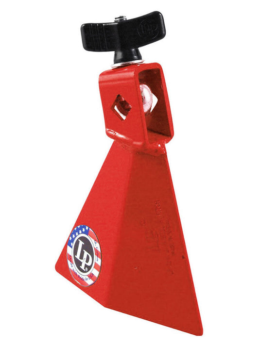 LP Jam Bell Low Pitch - Red 4" Mountable Cowbell with Eye Bolt Assembly