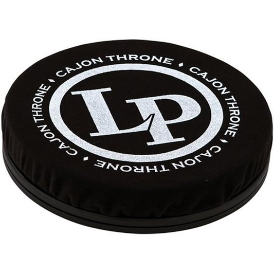 LP Cajon Throne 360 Swivel Seat with Padded Comfort and Non-Slip Base, Supports Up to 300 lbs, Fits Any Cajon