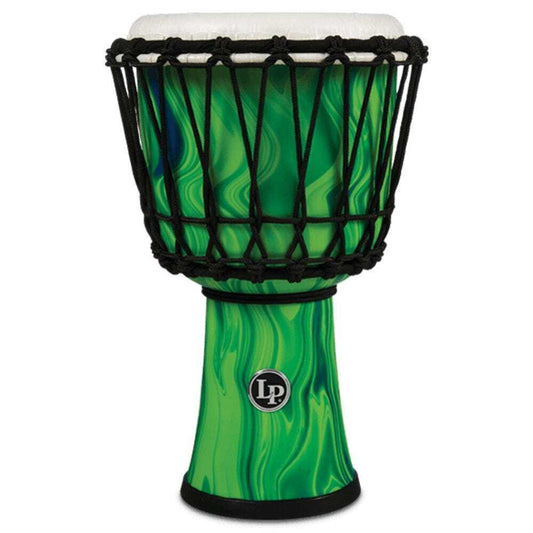 LP 7" Rope Djembe Green Marble LP1607GM