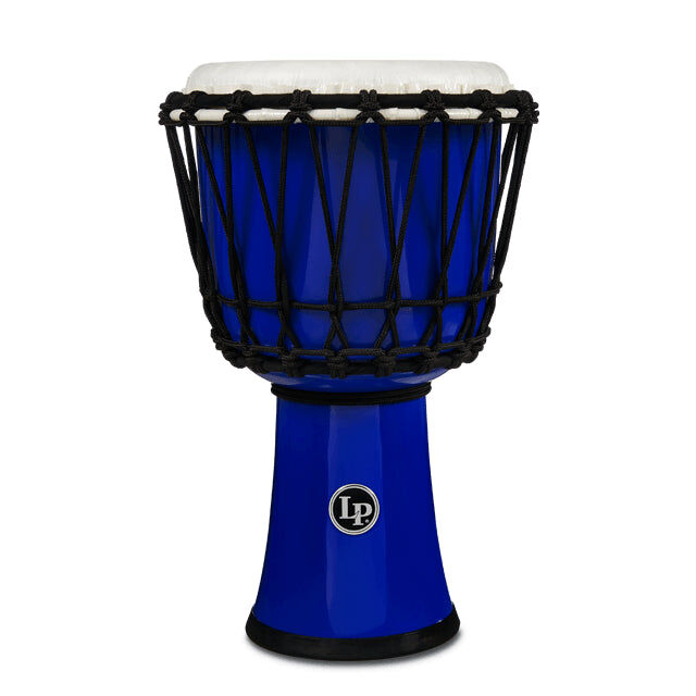 LP 7 Inch Circle Djembe Orange Marble — view 3
