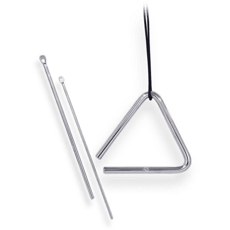 LP 4 Inch Triangle with Two Strikers and Nylon Hanging String — view 3