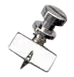 Custom Eagle Saddle LP Bridge Micro Chrome Tune-O-Matic