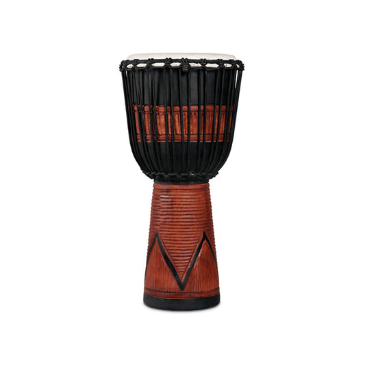 LP Lp World Beat Wood Art Large Djembe Black
