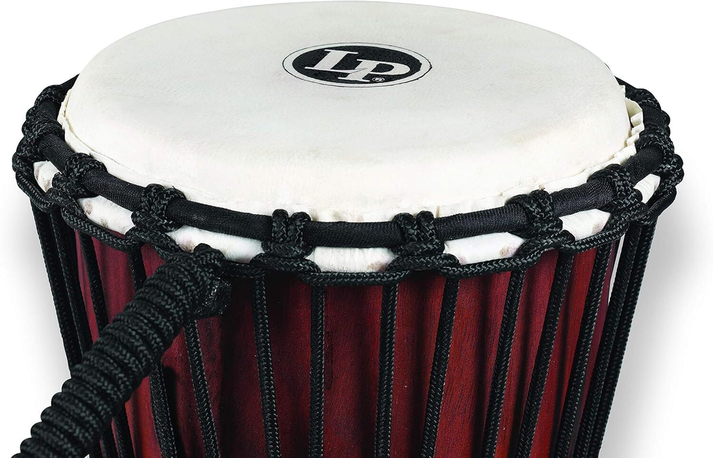 LP World Beat Wood Art Medium Djembe Red — view 4