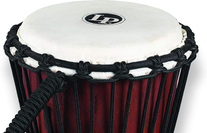 LP World Beat Wood Art Medium Djembe Red — view 4
