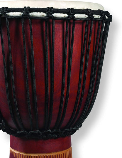 LP World Beat Wood Art Medium Djembe Red — view 5