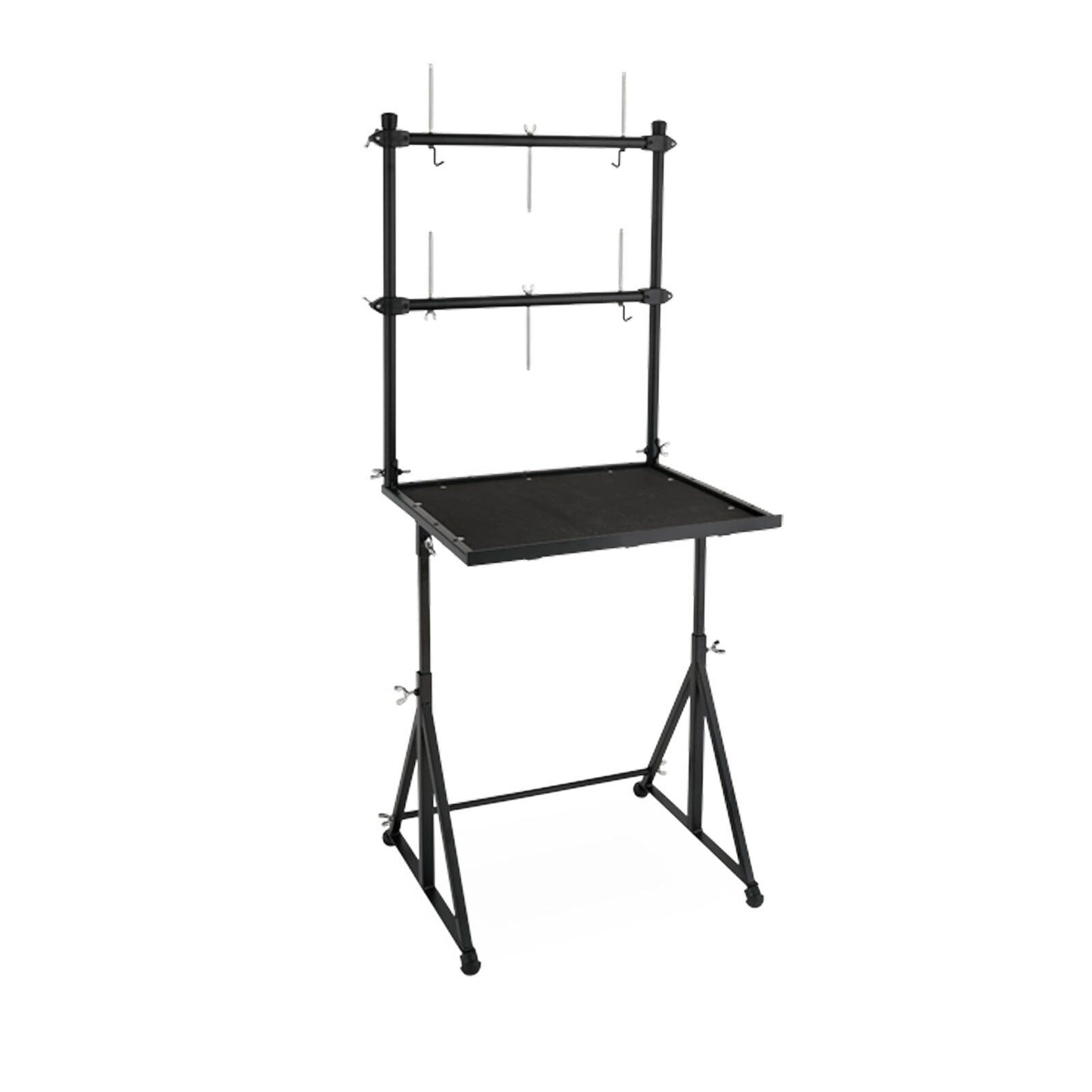 LP 26" x 20" Collapsible Percussion Table with Adjustable Height and Mounting Rods — view 2