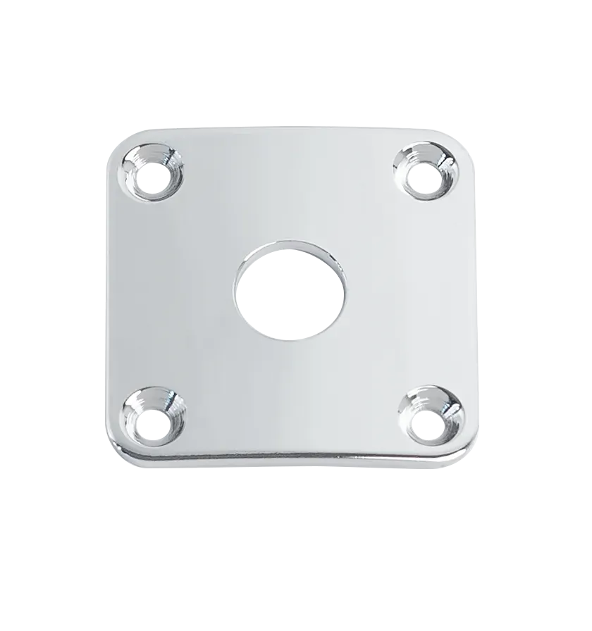 Gotoh LP8240 Square Jack Plate for Les Paul Style - Chrome