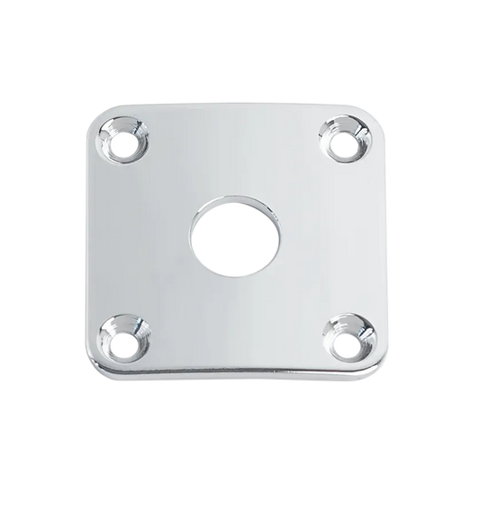 Gotoh LP8240 Square Jack Plate for Les Paul Style - Chrome