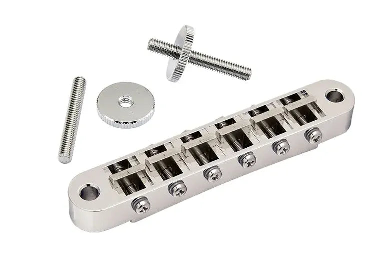 Gotoh LP8302 Chrome Bridge Assembly for Les Paul Style Guitars