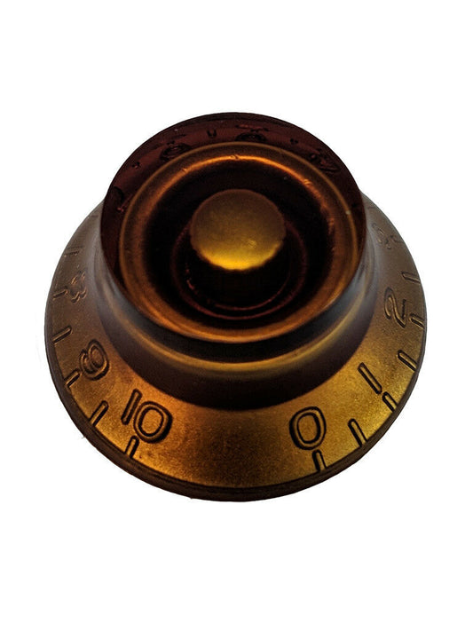 Japanese Style Control Knob Eagle LP Bell Shaped Amber